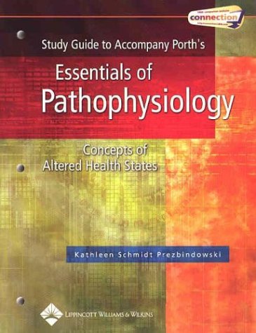 Imagen de archivo de Study Guide to Accompany Essentials of Pathophysiology a la venta por Better World Books