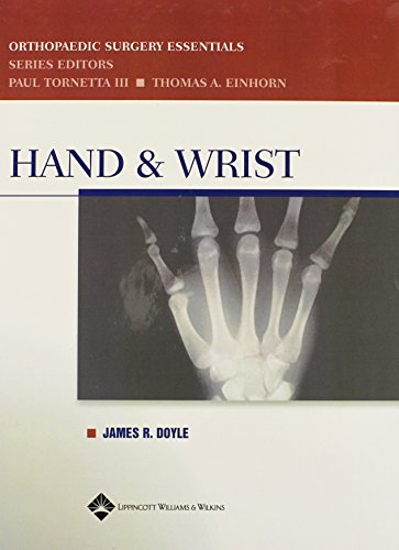 Imagen de archivo de Hand and Wrist a la venta por Better World Books Ltd