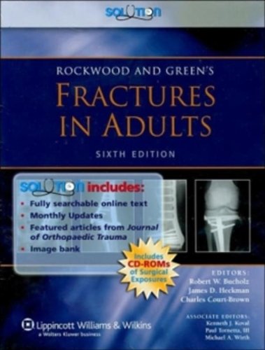 Stock image for Rockwood Fracture's Solutions, 3 Volume Set for sale by SecondSale