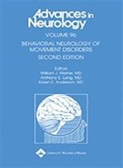 9780781751698: Behavioral Neurology Of Movement Disorders (Advances In Neurology)