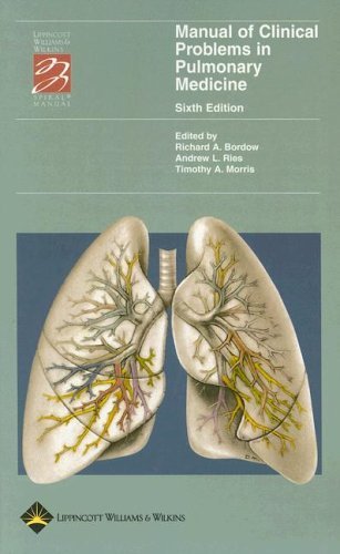 Imagen de archivo de Manual of Clinical Problems in Pulmonary Medicine (Spiral Manual) (Lippincott Manual Series (Formerly Known as the Spiral Manual Series)) a la venta por WorldofBooks