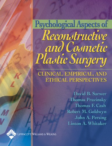 Stock image for Psychological Aspects Of Reconstructive And Cosmetic Plastic Surgery: Clinical, Empirical And Ethical Perspectives for sale by Basi6 International