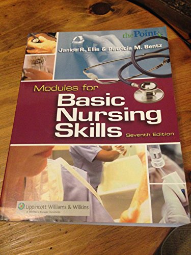 Imagen de archivo de Modules for Basic Nursing Skills [With CDROM] a la venta por ThriftBooks-Dallas