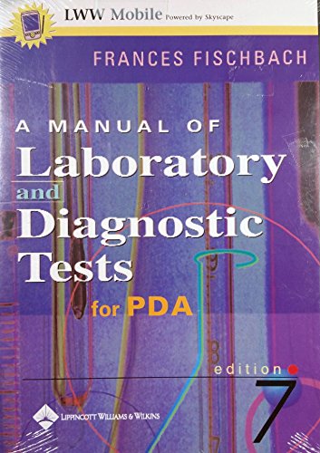 9780781753982: Manual Of Laboratory And Diagnostic Tests, For Pda