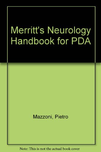 Merritt's Neurology Handbook for PDA (9780781754262) by Mazzoni, Pietro; Rowland, Lewis P.