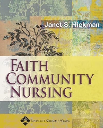 Imagen de archivo de Faith Community Nursing a la venta por Better World Books: West