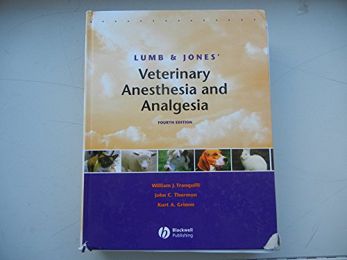 9780781754712: Lumb And Jones' Veterinary Anesthesia And Analgesia