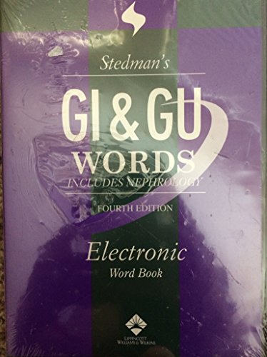 9780781755269: Stedman's Gi & Gu Words: Includes Nephrology