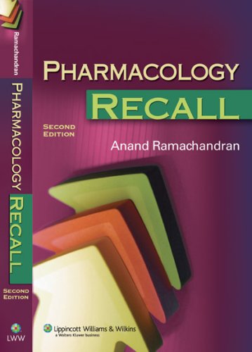 Beispielbild fr Pharmacology Recall zum Verkauf von Wonder Book