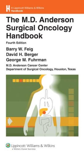 Beispielbild fr M.D. Anderson Surgical Oncology Handbook zum Verkauf von ThriftBooks-Atlanta