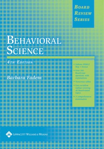Stock image for BRS Behavioral Science for sale by Better World Books