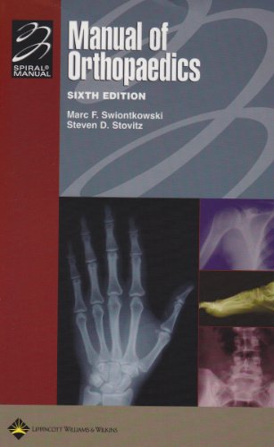 Stock image for Manual of Orthopaedics for sale by Better World Books