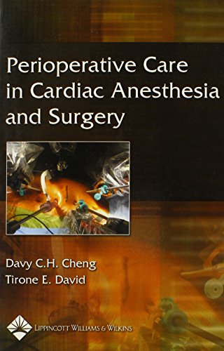 Stock image for Perioperative Care in Cardiac Anesthesia and Surgery for sale by Better World Books Ltd