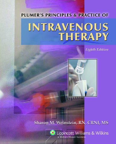 Stock image for Plumer's Principles and Practice of Intravenous Therapy (8th Edition) for sale by SecondSale