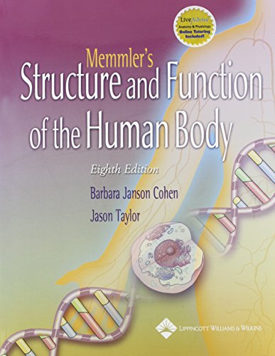 9780781759533: Memmler's Structure And Function Of The Human Body: (book + Passcode For Online Website)