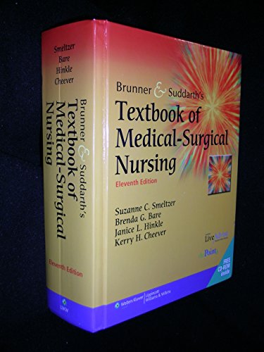 Beispielbild fr Brunner and Suddarth's Textbook of Medical-Surgical Nursing zum Verkauf von Better World Books