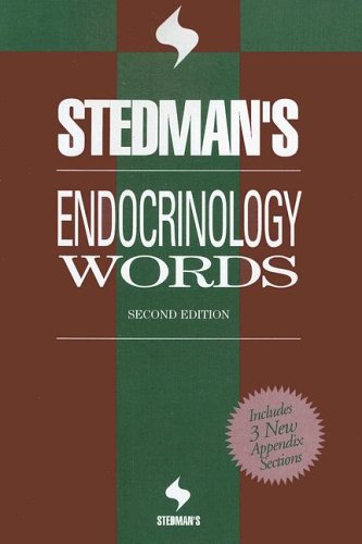 Stedman's Endocrinology Words (Stedman's Word) (9780781761734) by Stedmans