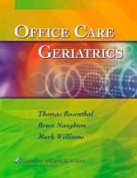 Beispielbild fr Office Care Geriatrics zum Verkauf von Half Price Books Inc.