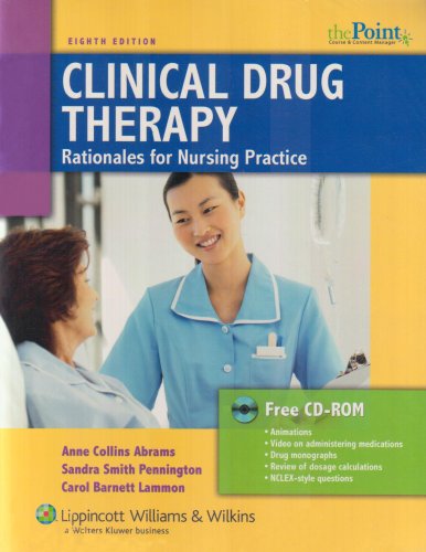 Imagen de archivo de Clinical Drug Therapy: Rationales for Nursing Practice (Field Guide) a la venta por Textbookplaza