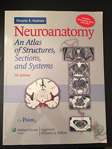 Imagen de archivo de Neuroanatomy: An Atlas of Structures, Sections, and Systems (Point (Lippincott Williams & Wilkins)) a la venta por More Than Words