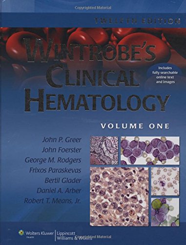 Beispielbild fr Wintrobe's Clinical Hematology, 2-Vol. Set zum Verkauf von BooksRun