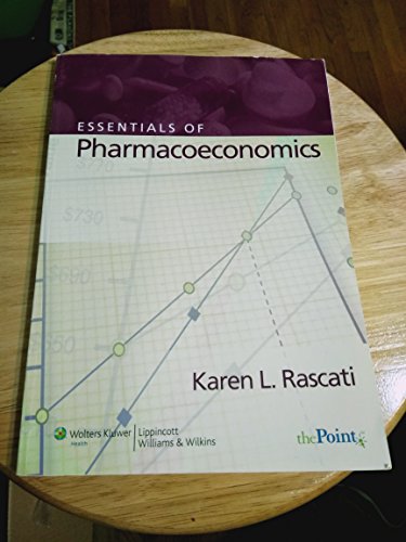 Stock image for Essentials of Pharmacoeconomics for sale by SecondSale