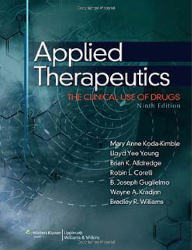 Imagen de archivo de Applied Therapeutics : The Clinical Use of Drugs a la venta por Better World Books