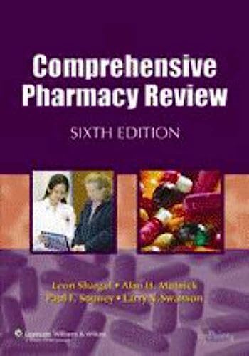 Beispielbild fr Comprehensive Pharmacy Review zum Verkauf von Better World Books