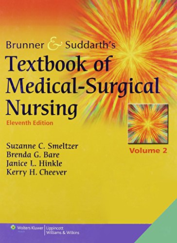 Imagen de archivo de Brunner and Suddarth's Textbook of Medical-Surgical Nursing (2 Volume Set) a la venta por SecondSale