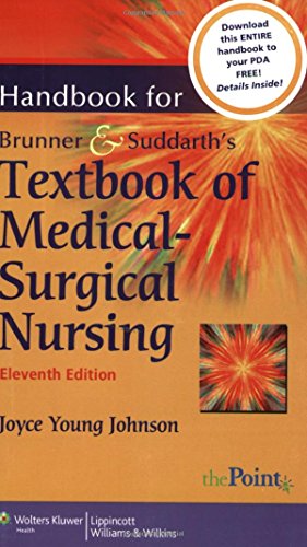 9780781767491: Handbook for Brunner & Suddarth's Textbook of Medical-Surgical Nursing