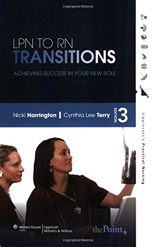 Stock image for LPN to RN Transitions Achieving Success in Your New Role for sale by TextbookRush