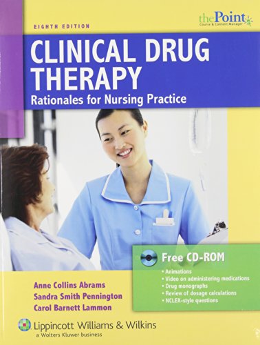 Stock image for Clinical Drug Therapy, Eighth Edition, Text and Study Guide Package: Opportunities and Challenges for sale by Ergodebooks