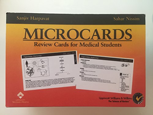 Stock image for Microcards: Review Cards for Medical Students for sale by HPB-Red