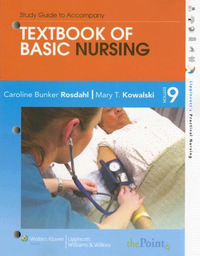 Beispielbild fr Study Guide to Accompany Textbook of Basic Nursing zum Verkauf von Better World Books