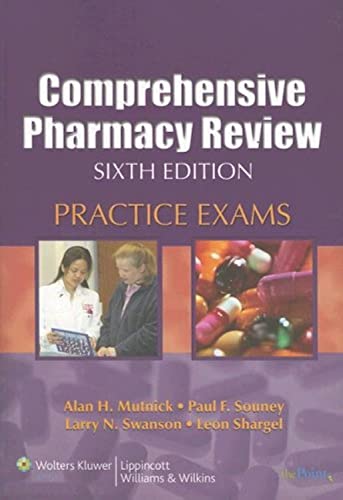 Imagen de archivo de Comprehensive Pharmacy Review Practice Exams a la venta por Wonder Book