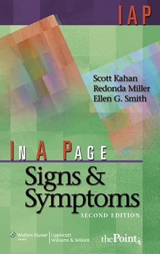 Stock image for In A Page Signs Symptoms (In a Page Series) for sale by Goodwill