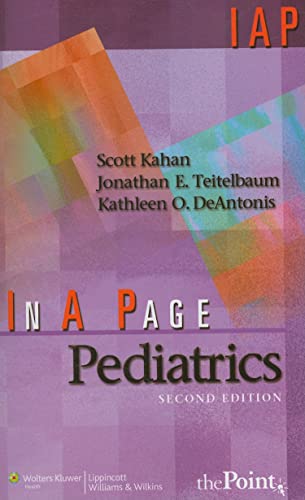 Stock image for In a Page Pediatrics for sale by Better World Books