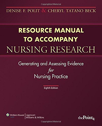 9780781770521: Student Resource Manual with Toolkit (Nursing Research)