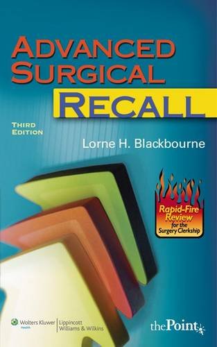 Beispielbild fr Advanced Surgical Recall zum Verkauf von Better World Books