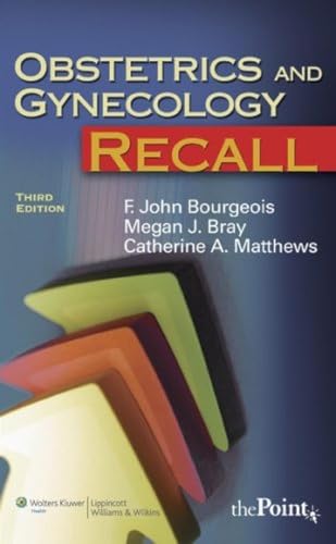 Beispielbild fr Obstetrics and Gynecology Recall zum Verkauf von ThriftBooks-Dallas