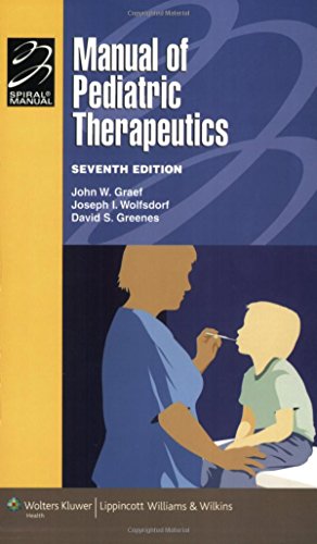 Imagen de archivo de Manual of Pediatric Therapeutics a la venta por Better World Books