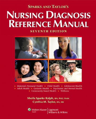 9780781771788: Nursing Diagnosis Reference Manual (NURSING DIAGNOSIS REFERENCE MANUAL ( SPARKS))