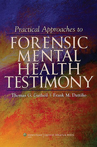 Beispielbild fr Practical Approaches to Forensic Mental Health Testimony zum Verkauf von HPB-Red