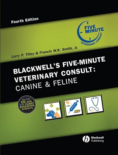 Stock image for Blackwell's Five-Minute Veterinary Consult: Canine and Feline for sale by Once Upon A Time Books