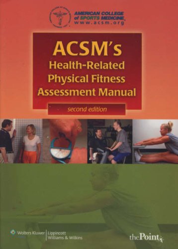 Beispielbild fr ACSM's Health-Related Physical Fitness Assessment Manual zum Verkauf von SecondSale