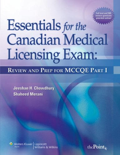 Beispielbild fr Review and Prep for MCCQE (Pt. 1) (Essentials for the Canadian Medical Licensing Exam) zum Verkauf von WorldofBooks