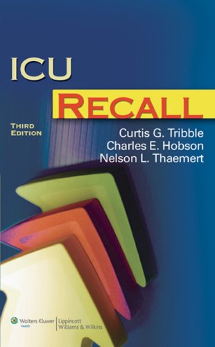 Beispielbild fr ICU Recall zum Verkauf von Goodwill