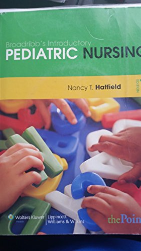 Imagen de archivo de Broadribb's Introductory Pediatric Nursing a la venta por Better World Books