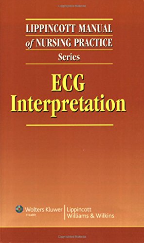 Beispielbild fr Lippincott Manual of Nursing Practice Series: ECG Interpretation zum Verkauf von SecondSale