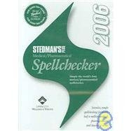 Stedman's Plus Version 2006 Medical/Pharmaceutical Spellchecker (9780781778039) by Stedmans